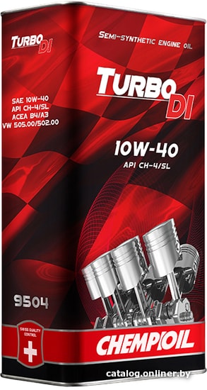 

Моторное масло Chempioil Turbo DI 10W-40 Metal 1л