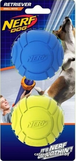 

Игрушка для собак Nerf Мяч рифленый 2 шт 18814