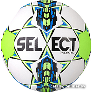 

Футбольный мяч Select Talento 811008-102 (размер 4, белый/синий/зеленый)