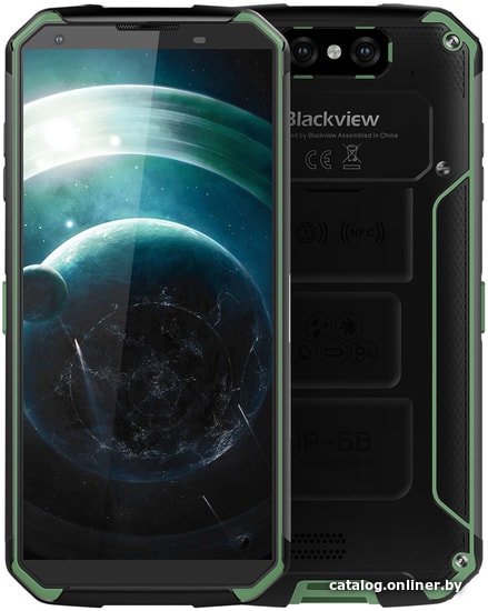 

Смартфон Blackview BV9500 (зеленый)