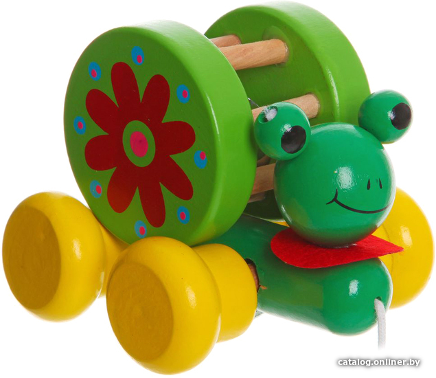 

Игрушка-каталка Bondibon Лягушка-Путешественница ВВ1107