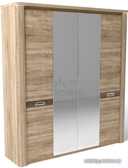 

Шкаф распашной SbkHome Магнолия 10813 (дуб бардолино)