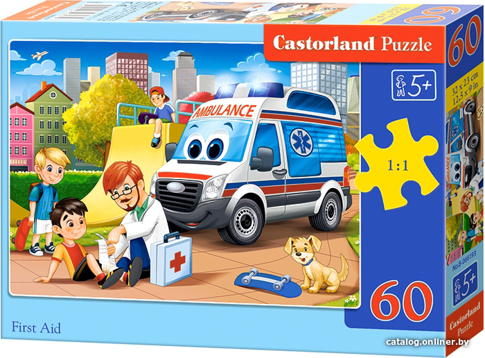

Пазл Castorland Первая помощь B-066193 (60 эл)