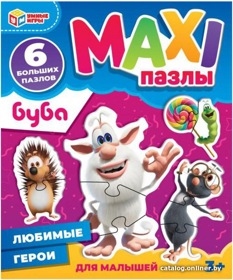 

Мозаика/пазл Умные игры Любимые герои. Maxi-пазлы для малышей. Буба 4650250518464