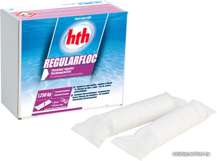 

Химия для бассейна HTH Regularfloc 1.25 кг