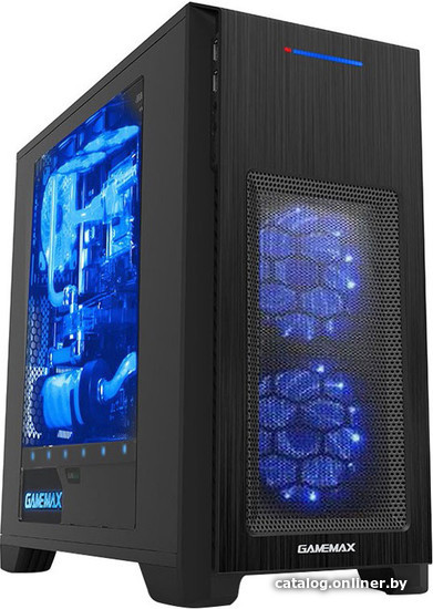 

Корпус GameMax H603 (голубой LED)