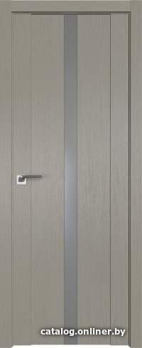 

Межкомнатная дверь ProfilDoors 2.04XN 90x200 (стоун, стекло lacobel серебряный лак)