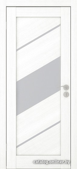 

Межкомнатная дверь IstokDoors Диагональ-3 ДЧ 60x200 (ясень белый/светлое стекло)
