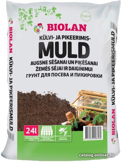 

Грунт Biolan Грунт для рассады 24 л