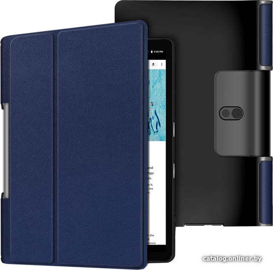 

Чехол для планшета JFK Smart Case для Lenovo Yoga Tab YT-X705 (синий)