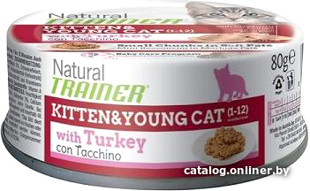 

Консервированный корм для кошек Trainer Baby Kitten от 3 недель с индейкой 80 г