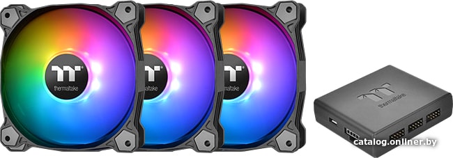 

Набор вентиляторов Thermaltake Pure Plus 14 RGB TT Premium Edition CL-F064-PL14SW-A