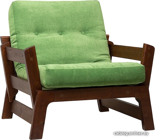 

Интерьерное кресло Divan Магни Green (орех/зеленый)
