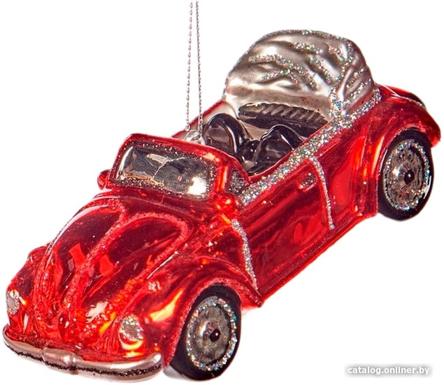 

Елочная игрушка Goodwill Xmas 2022 Автомобиль YA 92442-2 (красный)