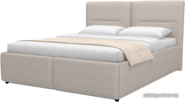 

Кровать Craftmebel Aspen 200x160 (с ПМ, рогожка, бежевый)