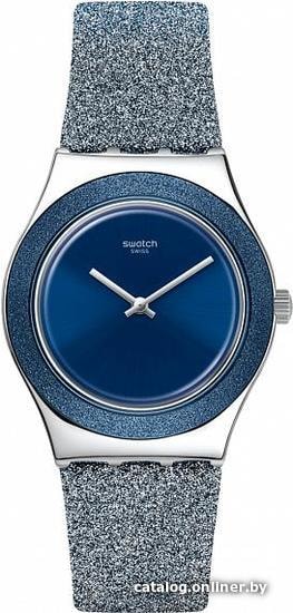 

Наручные часы Swatch Blue Sparkle YLS221