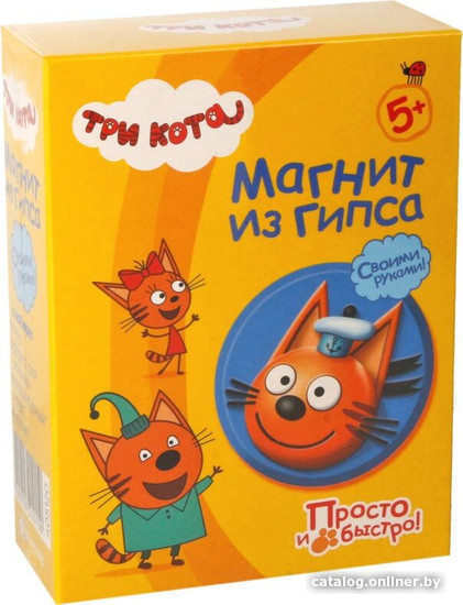 

Фантазер Магнит из гипса Три кота. Коржик 405120