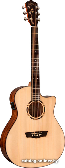 

Электроакустическая гитара Washburn Woodline O10SCE (натуральный)