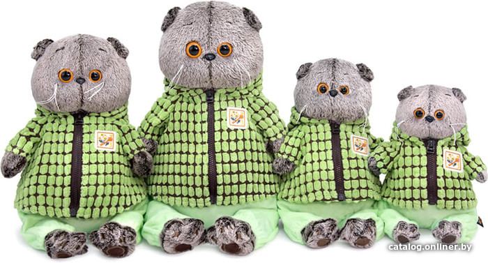 

Классическая игрушка BUDI BASA Collection Басик в зеленой курточке Ks19-185 (19 см)