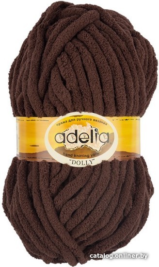 

Набор для вязания Adelia Dolly 100 г 40 м (коричневый, 2 мотка)