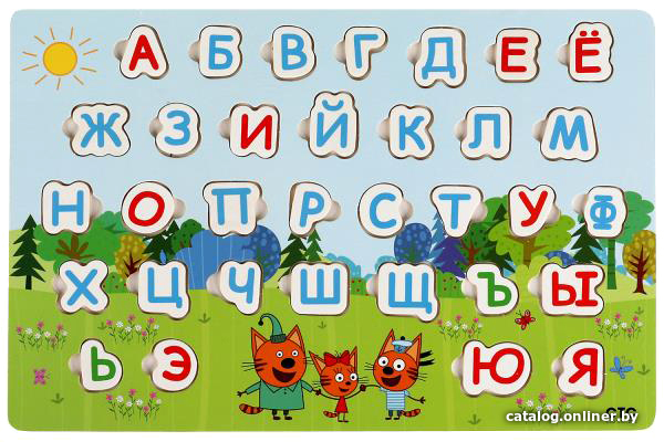 

Алфавит Буратино Вкладыши Алфавит 1041-CATS