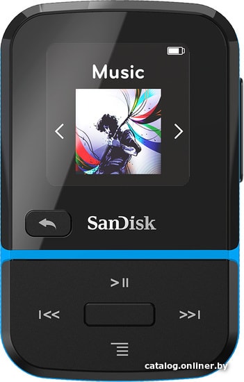 

Плеер MP3 SanDisk Clip Sport Go (16GB, черный/синий)