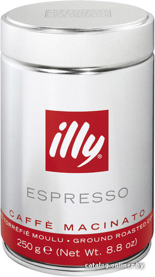 

Кофе ILLY Espresso средняя обжарка молотый 250 г