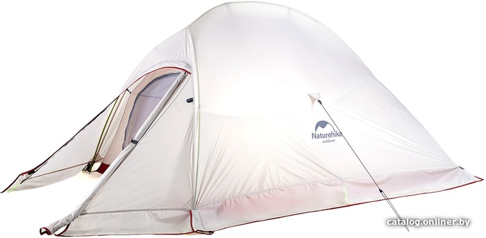

Треккинговая палатка Naturehike Cloud UP Ultralight 2 NH17T001-T (20D, снежная юбка, серый)
