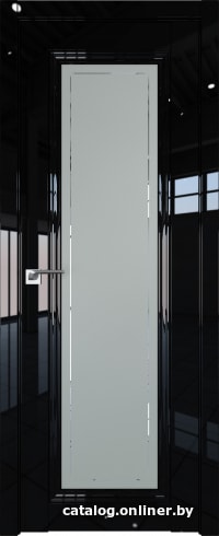 

Межкомнатная дверь ProfilDoors 2.101L 70x200 (черный люкс, стекло гравировка 4)