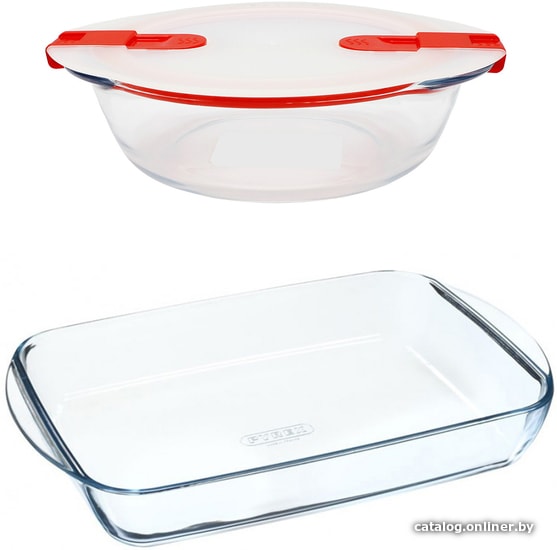 

Форма для выпечки Pyrex Cook&Heat 50234B/208B