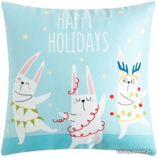 

Декоративная подушка Этель Happy Holidays 7787624
