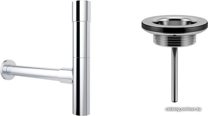 

Сифон Wellsee Drainage System 182114005 (сифон, выпуск, хром)