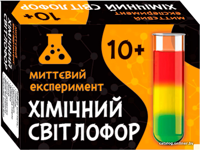 

Набор для опытов Ranok-Creative Химический светофор 12132055У