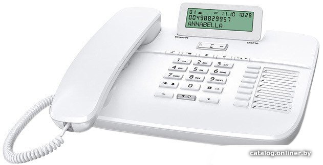 

Проводной телефон Gigaset DA710 (белый)
