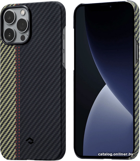 

Чехол для телефона Pitaka Fusion Weaving MagEZ Case 2 для iPhone 13 Pro Max (overture)