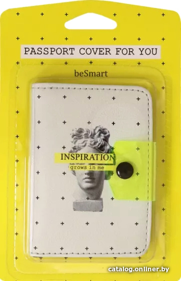 

Обложка на документы Be Smart Inspiration Апполон N2296 (белый)