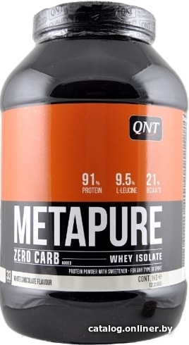 

Протеин сывороточный (изолят) QNT Metapure Whey Protein Isolate (белый шоколад, 908 г)