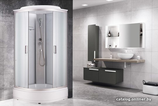 

Душевая кабина Royal Bath RB-EKO100CK-WM 100x100