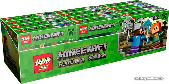 

Конструктор Lepin 18006 Набор их четырех конструкторов