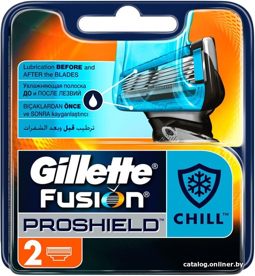 

Сменные кассеты для бритья Gillette Fusion Proshield Chill (2 шт)