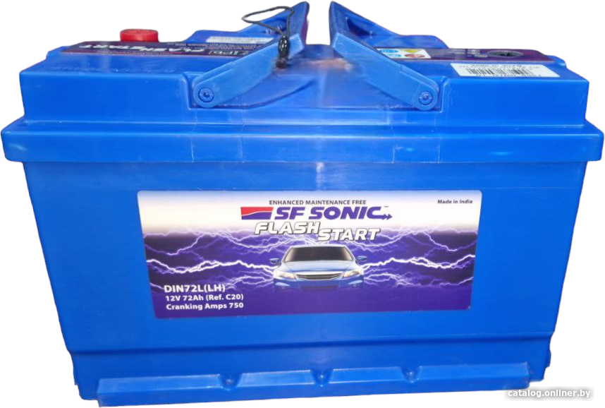 

Автомобильный аккумулятор SF Sonic R+ (72 А·ч)